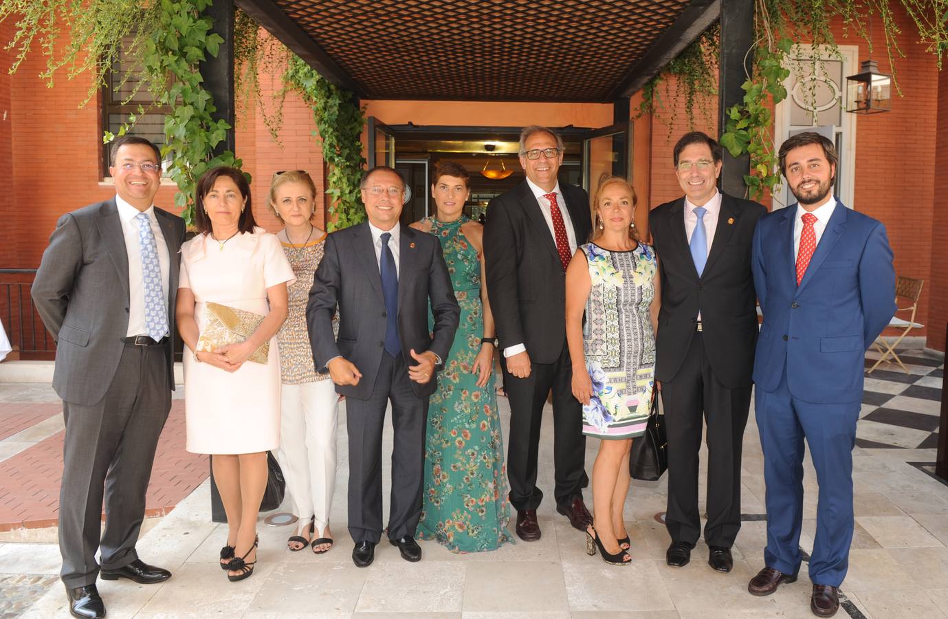 Concejales de Grupo Municipal Popular en el Ayuntamiento de Valladolid. Fernando Rubio, Araceli Valdés, Rosa Hernández, Alfredo Blanco, Mayte Martínez, José Antonio Martínez Bermejo (presidente), María Victoria Díez Arce, Jesús Enríquez (portavoz) y Borja García Carvajal.