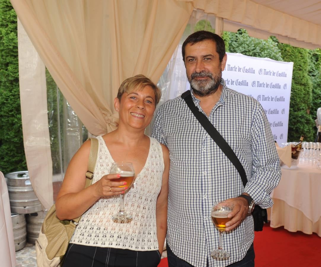 Yolanda Fernández y Javier Higuera.
