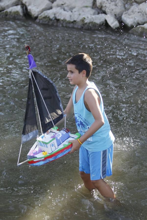 Descenso de embarcaciones por el Esgueva