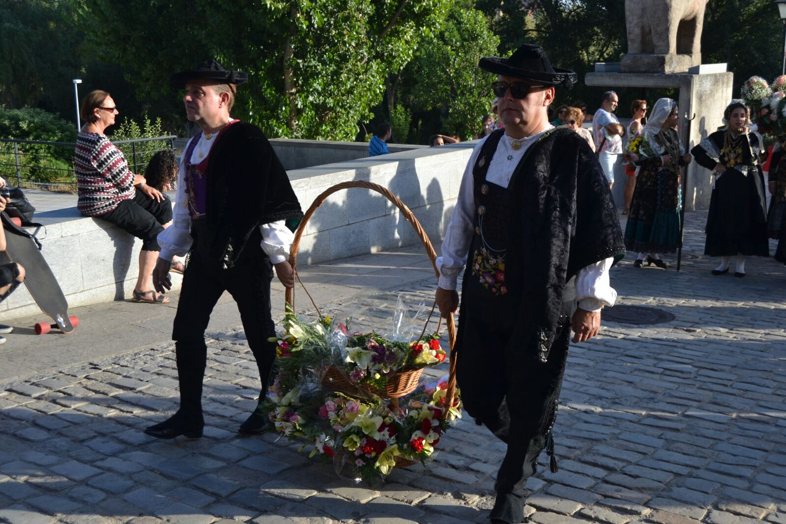 Ofrenda floral a la Virgen de la Vega de Salamanca