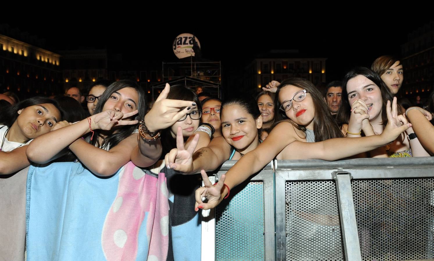 Concierto de Sweet California en la Plaza Mayor de Valladolid