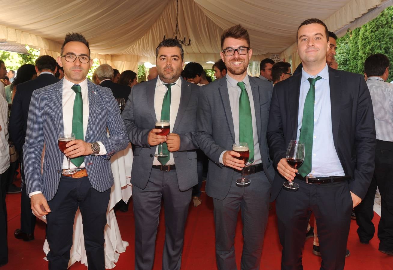 Parte del equipo de Tecnocasa. Jesús González, Javier Labajo, Isaac Camargo y Jorge Estébanez. 