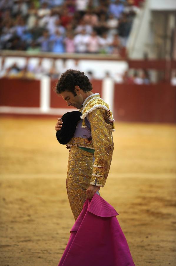 24.06.09 Durante una corrida en la plaza de toros de León.