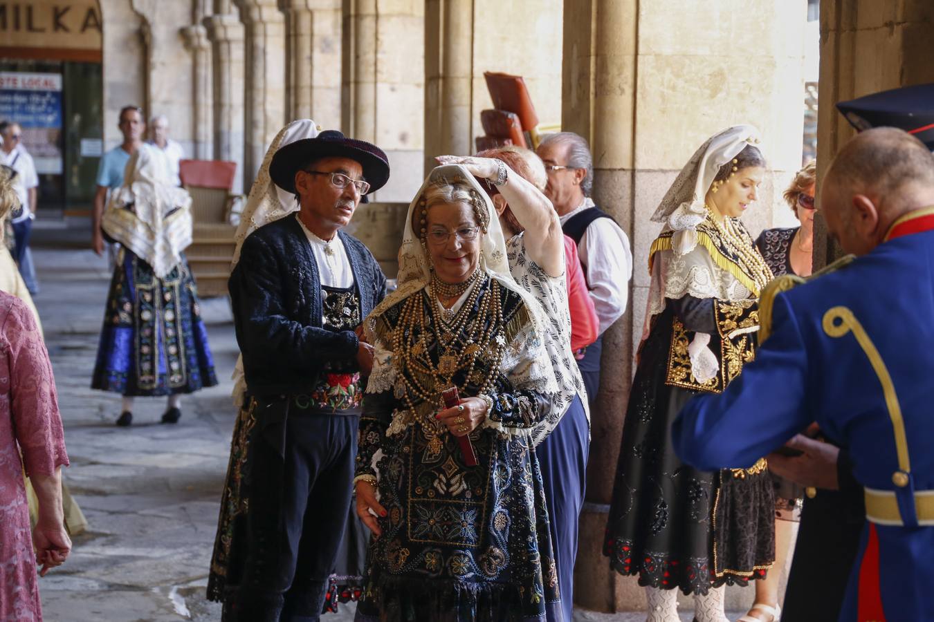 Misa y ofrenda a la Virgen de la Vega de Salamanca