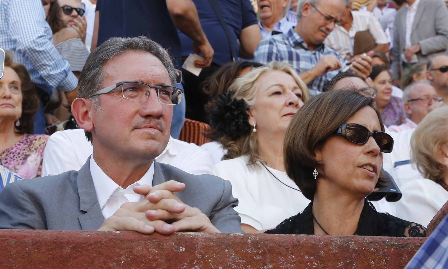 Público asistente a la corrida de toros de José Tomás en Valladolid