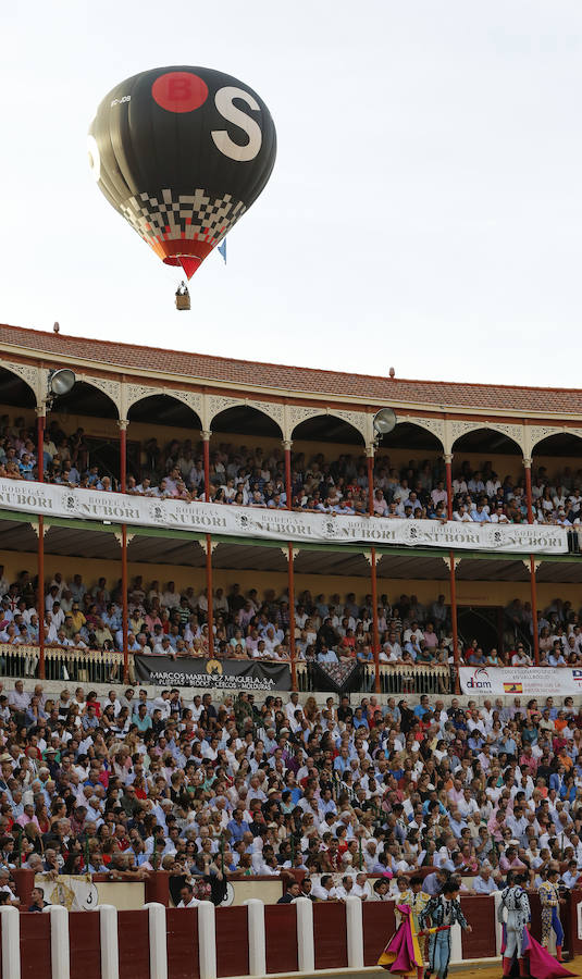 Corrida Juli, Talavante y Mora en Valladolid