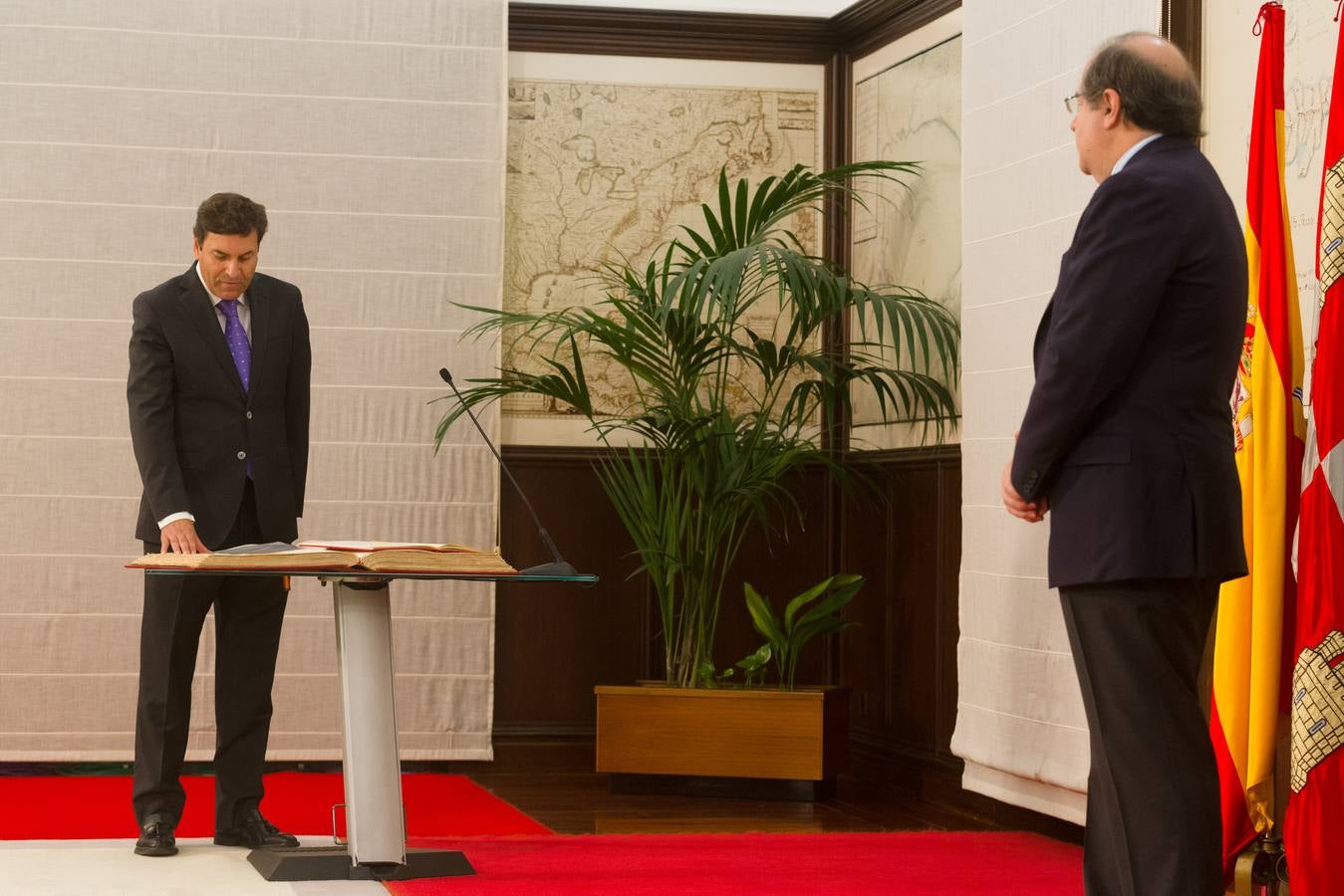 Toma de posesión de los nuevos cargos de la Junta de Castilla y León tras la dimisión de Rosa Valdeón