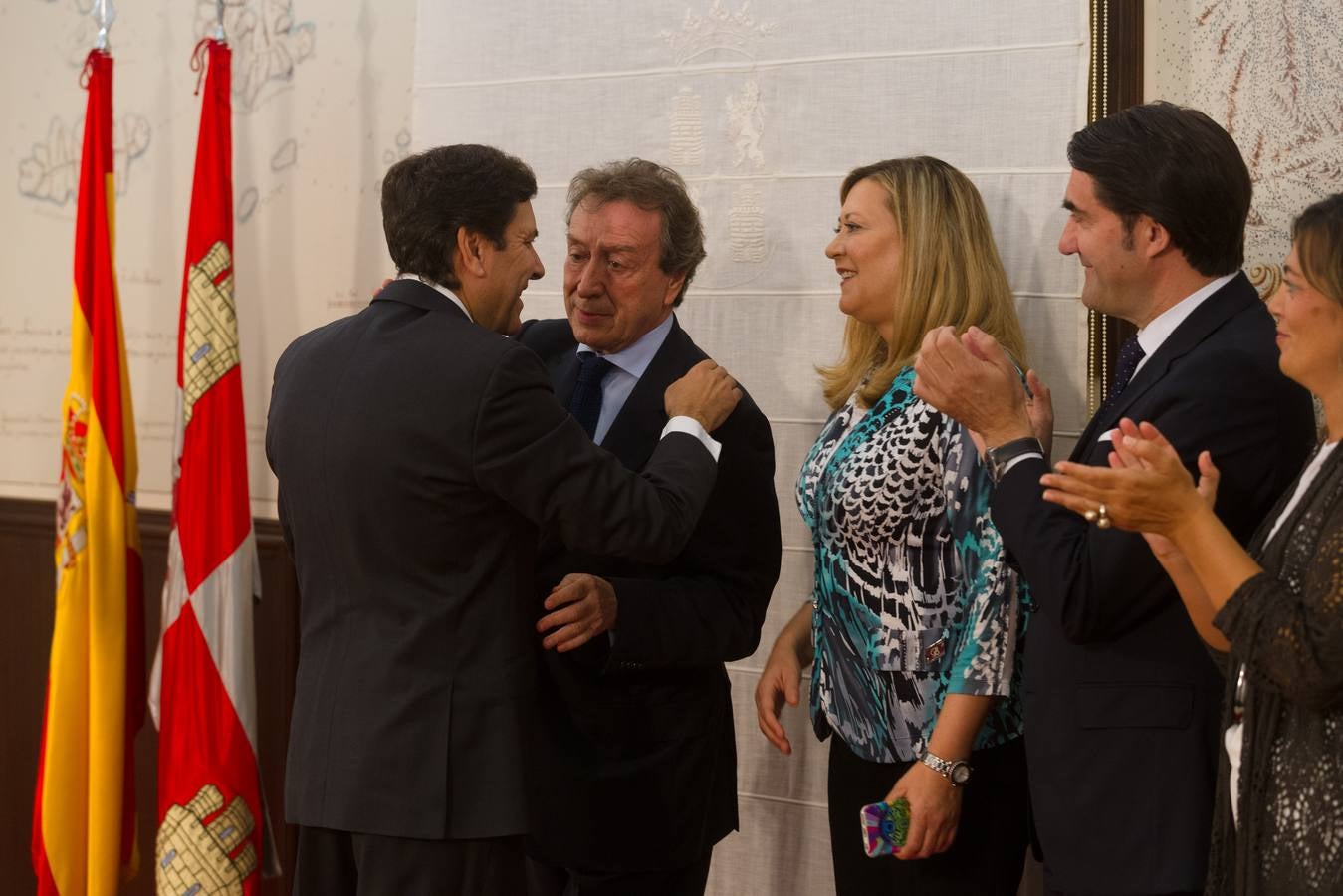 Toma de posesión de los nuevos cargos de la Junta de Castilla y León tras la dimisión de Rosa Valdeón