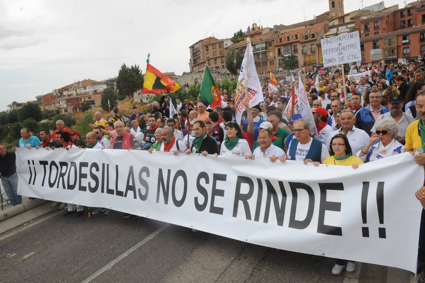 Tordesillas celebra su primer Toro de la Peña