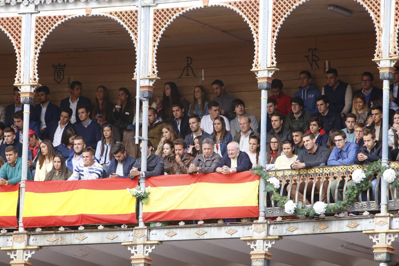 Morante de la Puebla, El Juli y Juan del Álamo, en la cuarta corrida de toros de la Feria de Salamanca