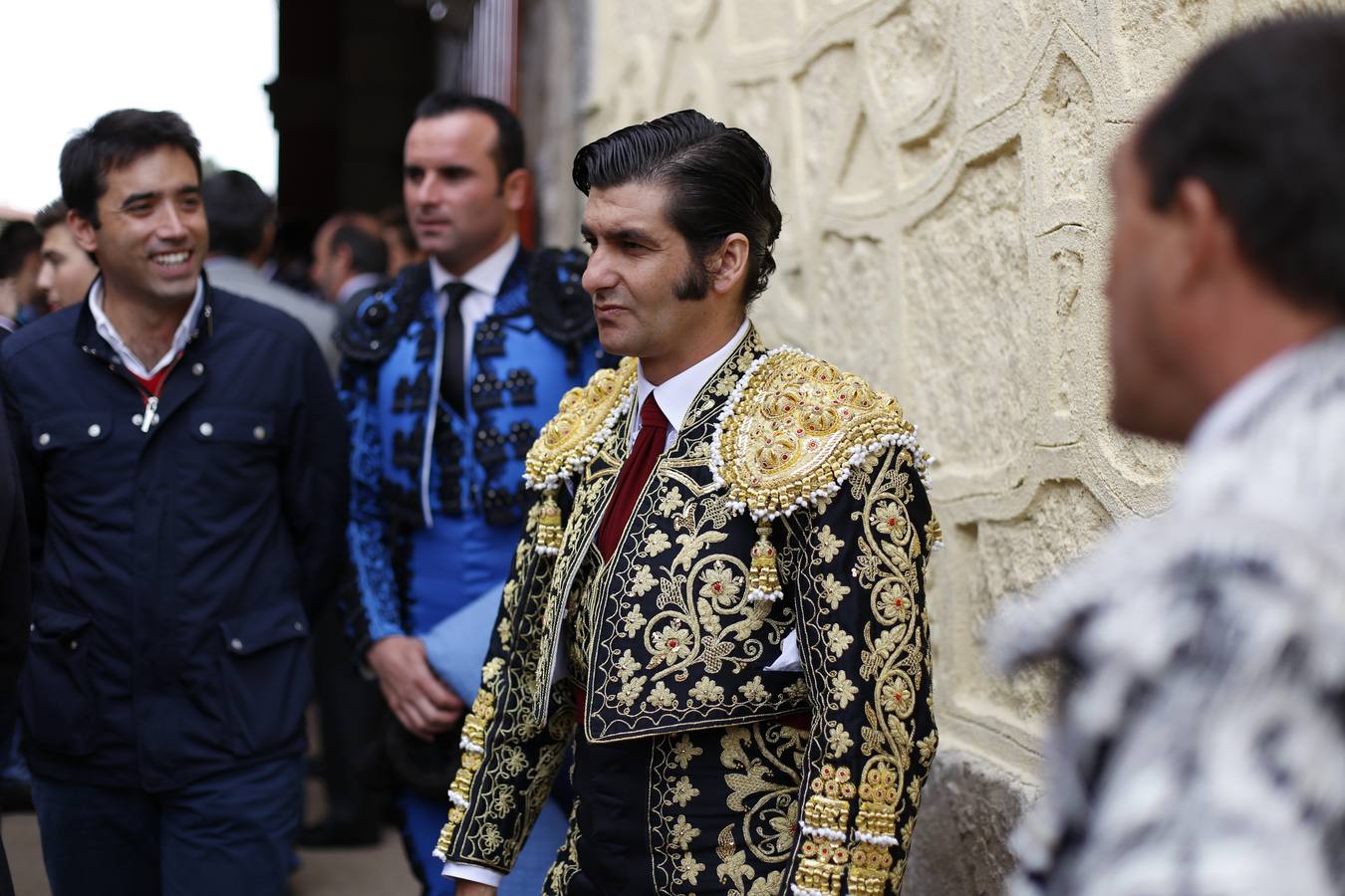 Morante de la Puebla, El Juli y Juan del Álamo, en la cuarta corrida de toros de la Feria de Salamanca