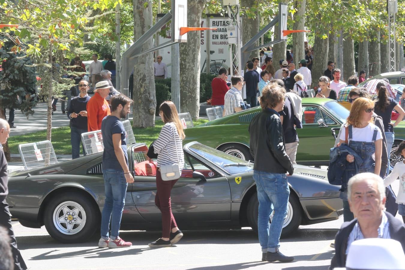 Público en la cuarta edición del Valladolid Motor Vintage (2/3)