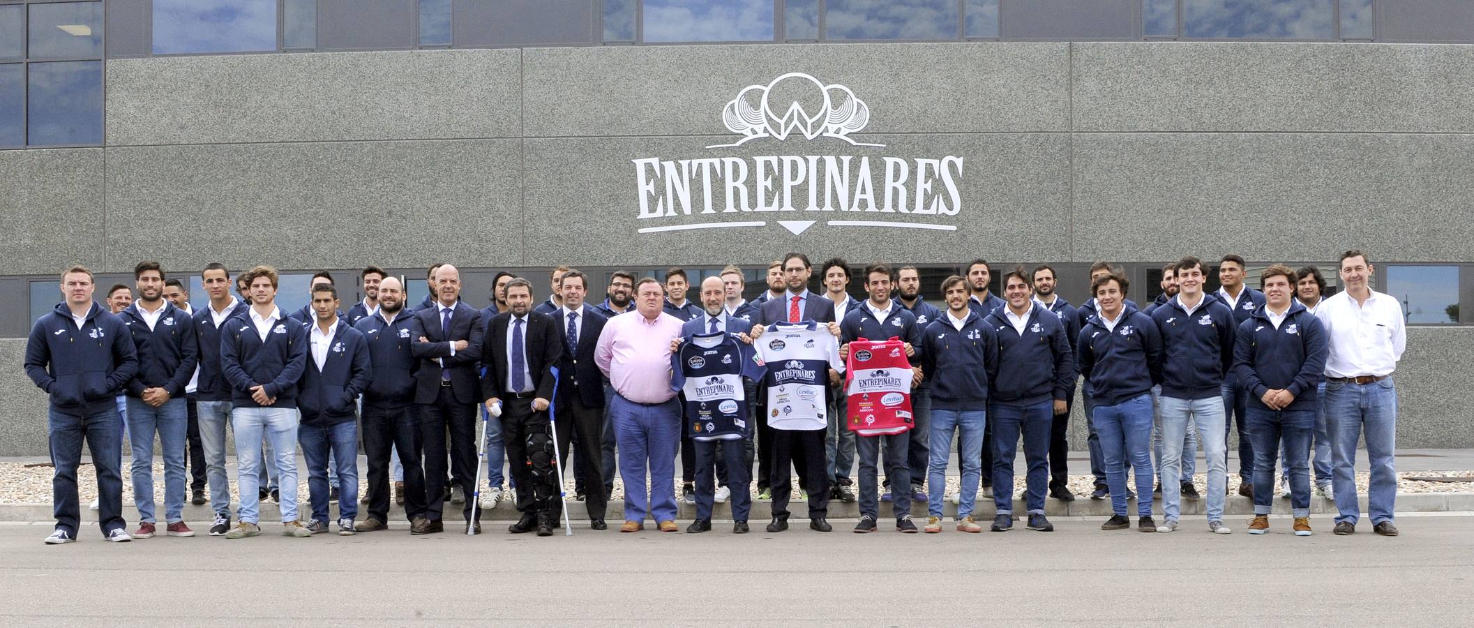 Presentación de la plantilla del VRAC Quesos Entrepinares para la temporada 2016/17