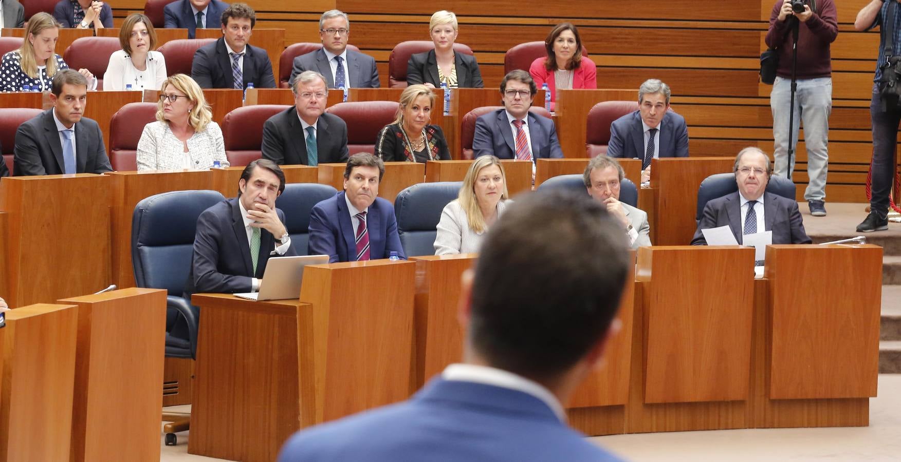 Pleno en las Cortes de Castilla y León