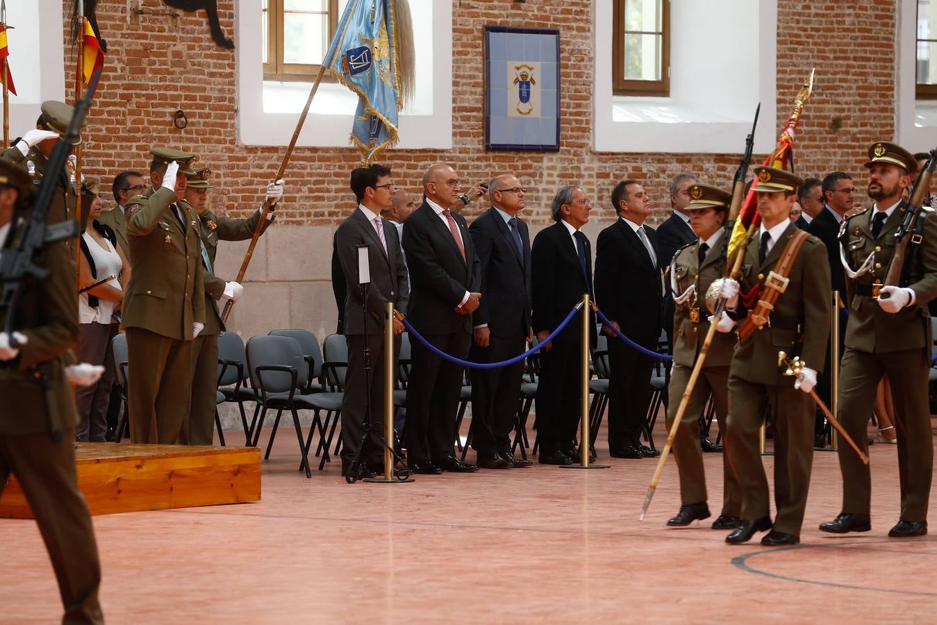 Inicio del curso en la Academia de Caballería de Valladolid