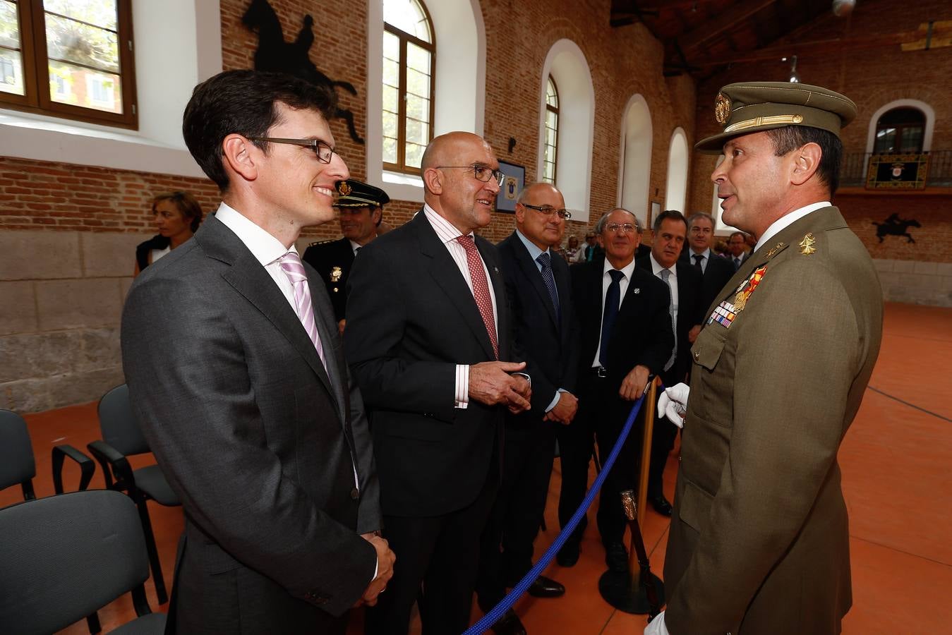Inicio del curso en la Academia de Caballería de Valladolid