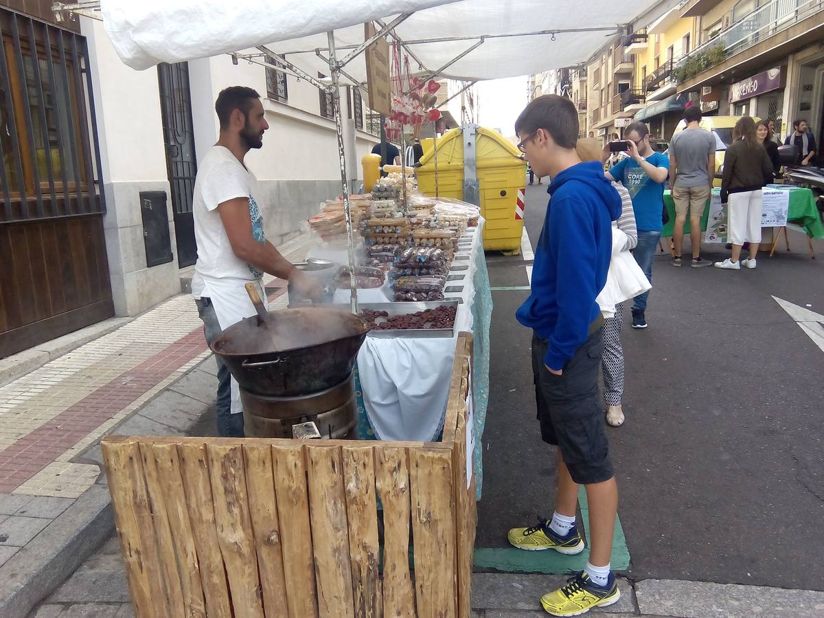 Mercadillo final de la September Fest en el barrio del Oeste de Salamanca