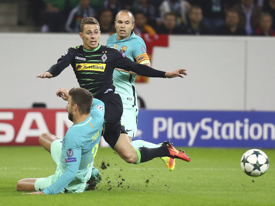 Las mejores imágenes del Mönchengladbach-Barcelona