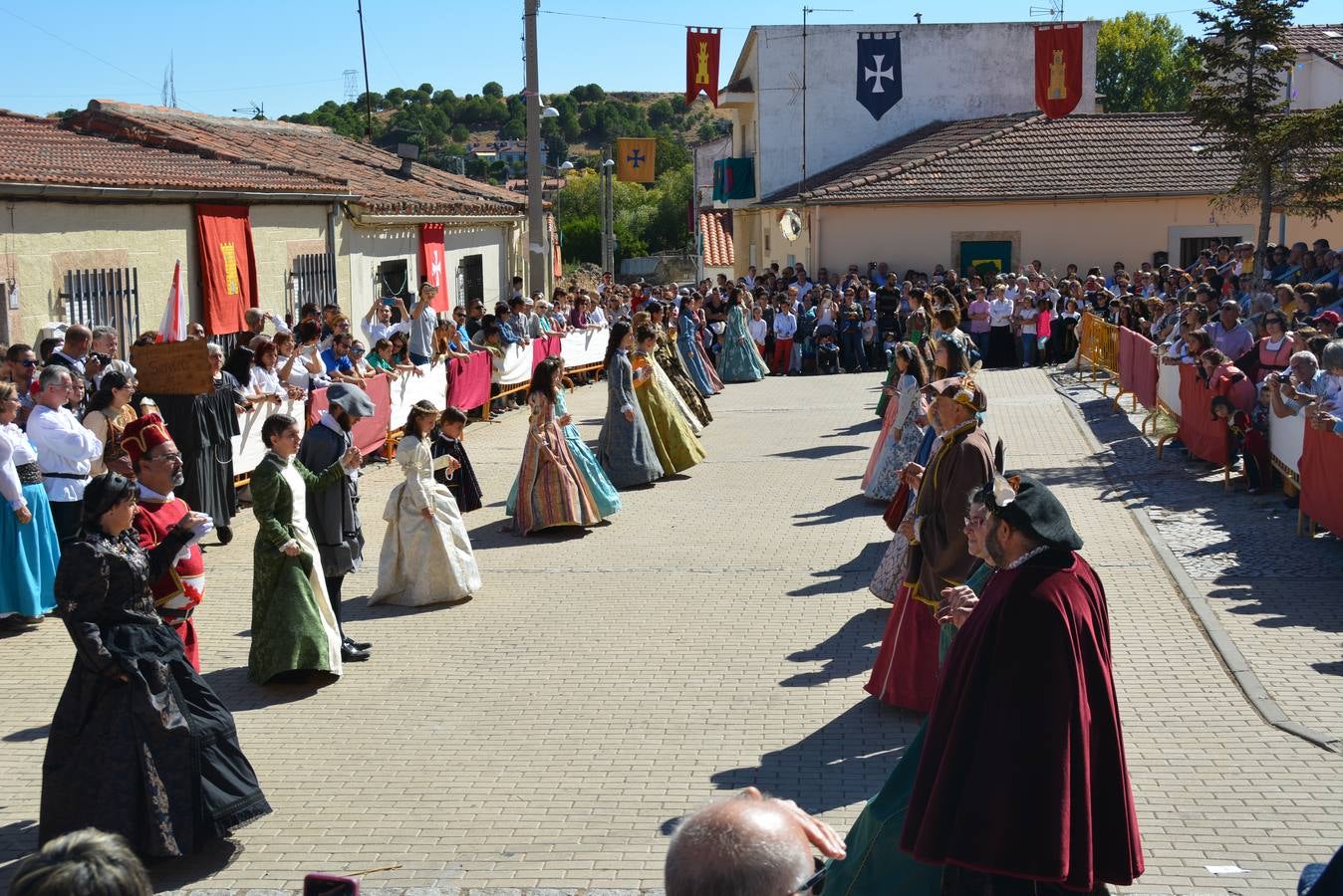 Aldeatejada se viste de gala para las Vísperas Nupciales de Felipe II y Manuela de Portugal (1/3)
