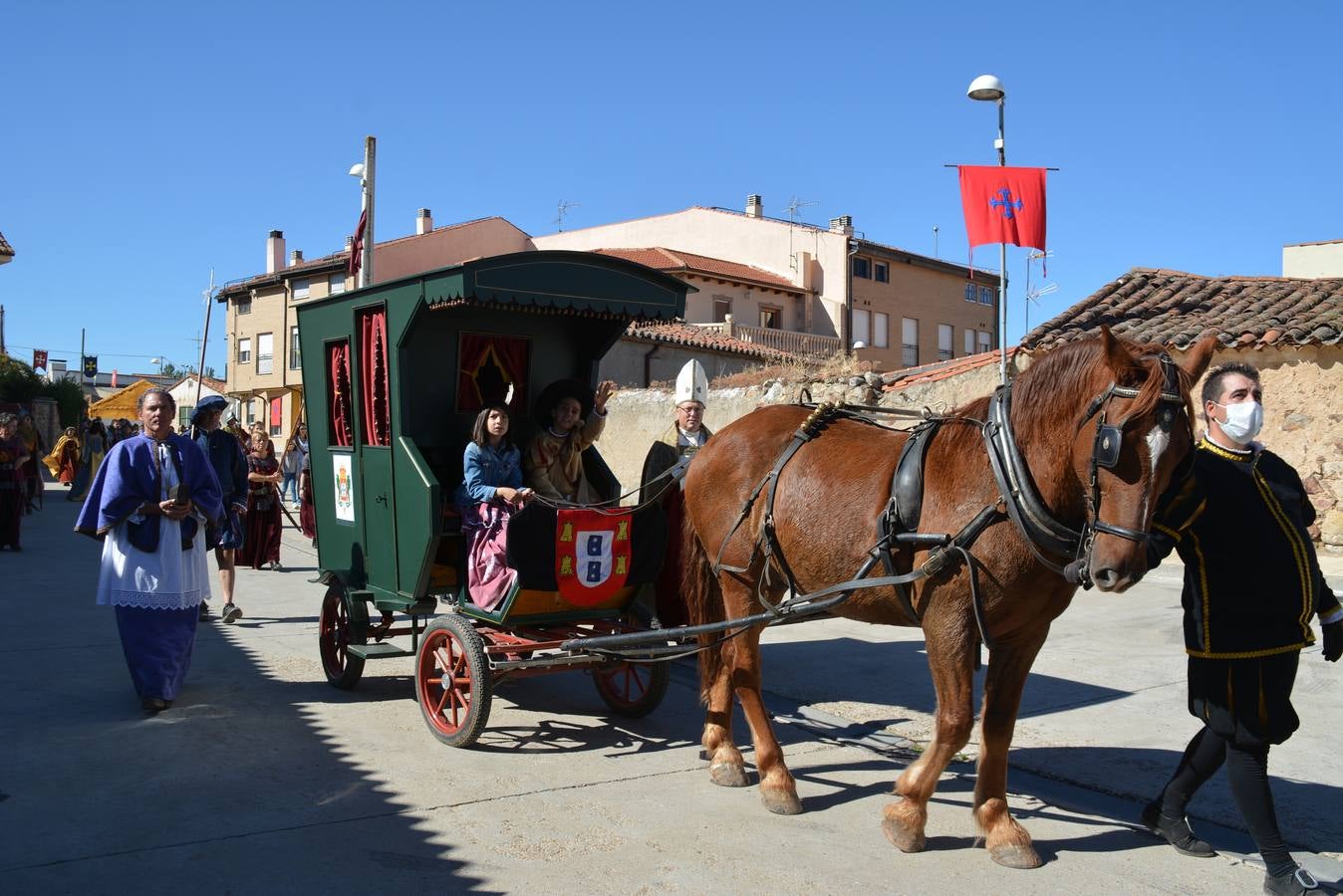Aldeatejada se viste de gala para las Vísperas Nupciales de Felipe II y Manuela de Portugal (2/3)