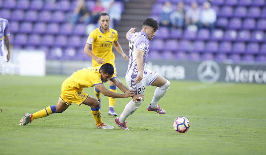 Partido del Real Valladolid contra el Alcorcón