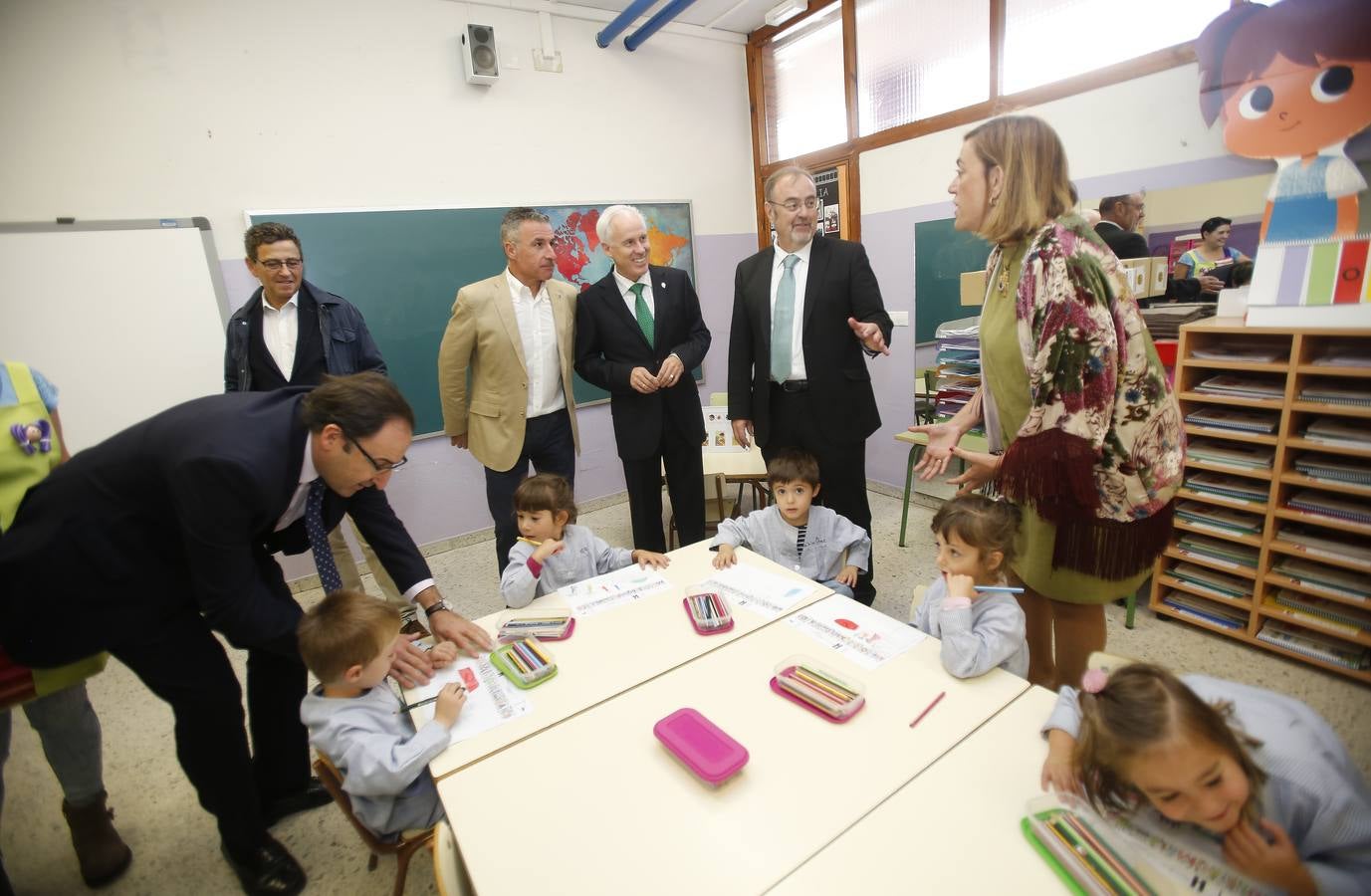El consejero de Educación preside en Palencia los actos del 130 aniversario del colegio Jorge Manrique