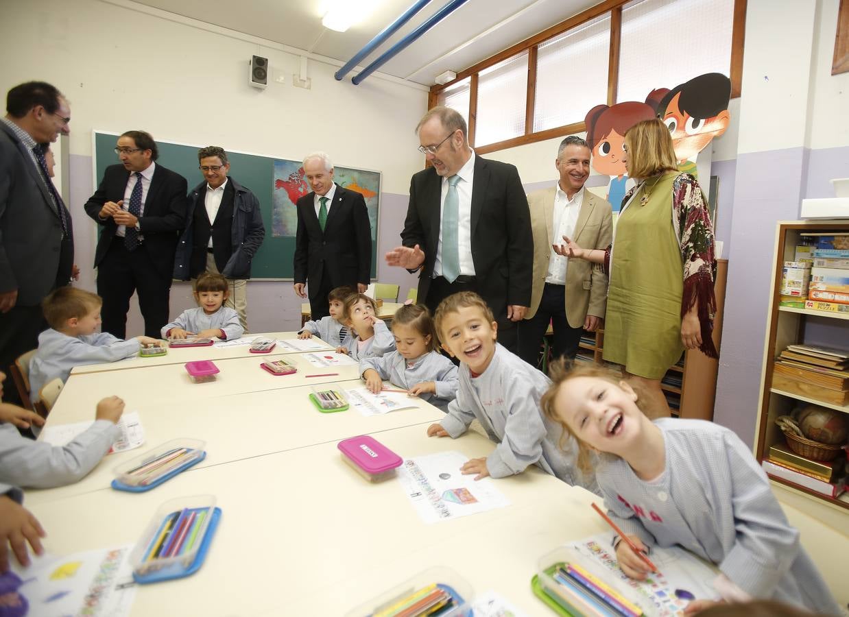 El consejero de Educación preside en Palencia los actos del 130 aniversario del colegio Jorge Manrique