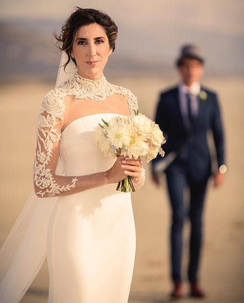 La romántica boda en la playa de Paz Padilla