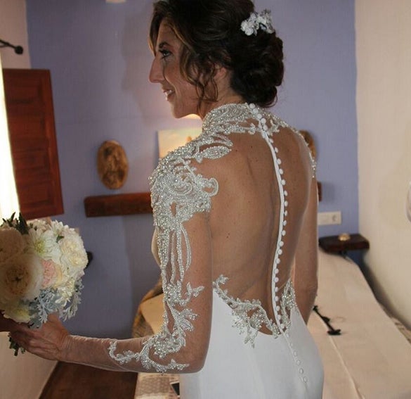 La romántica boda en la playa de Paz Padilla