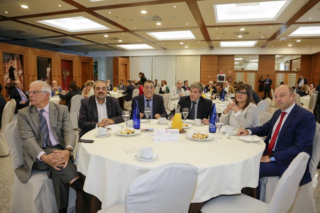 El exministra de Medio Ambiente Cristina Narbona en el Foro Económico de El Norte de Castilla en Salamanca