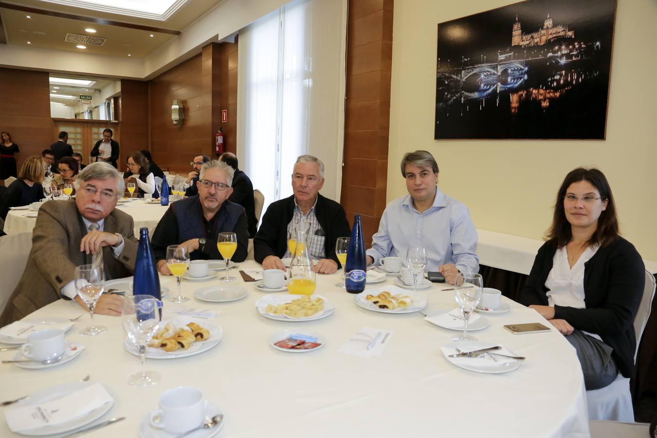 El exministra de Medio Ambiente Cristina Narbona en el Foro Económico de El Norte de Castilla en Salamanca