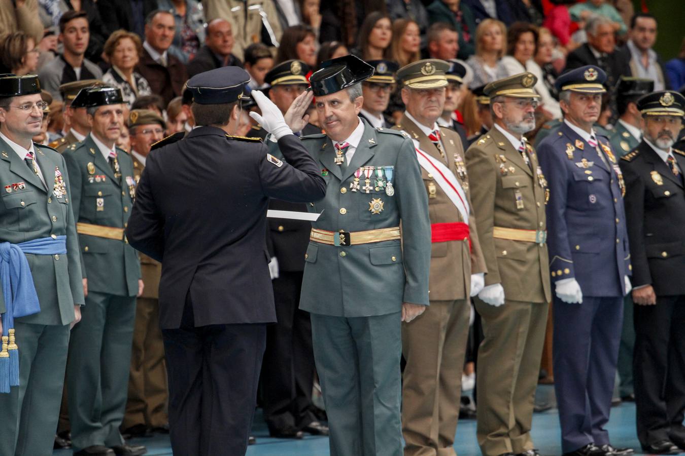 La Guardia Civil celebra la Virgen de El Pilar en Salamanca