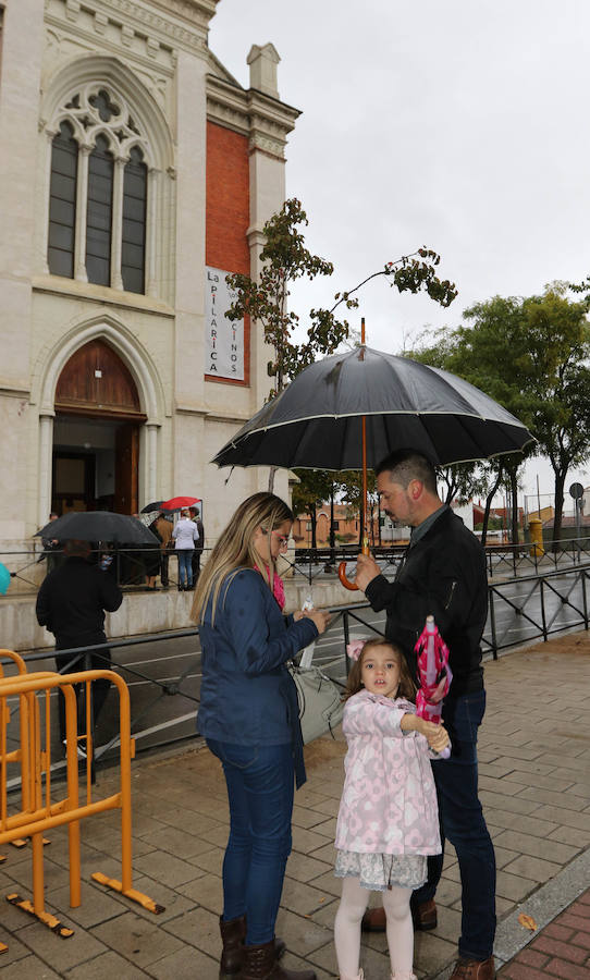 12 de Octubre pasado por agua en Valladolid