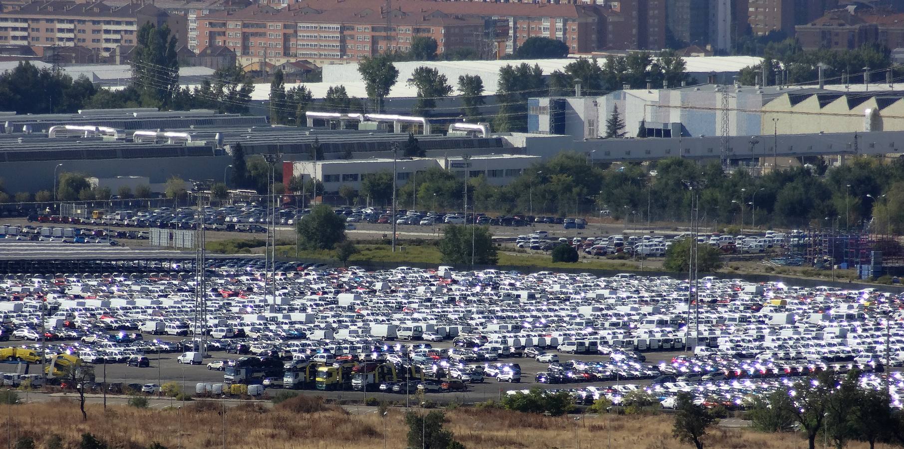 Mal estado de la carretera del cerro de San Cristóbal