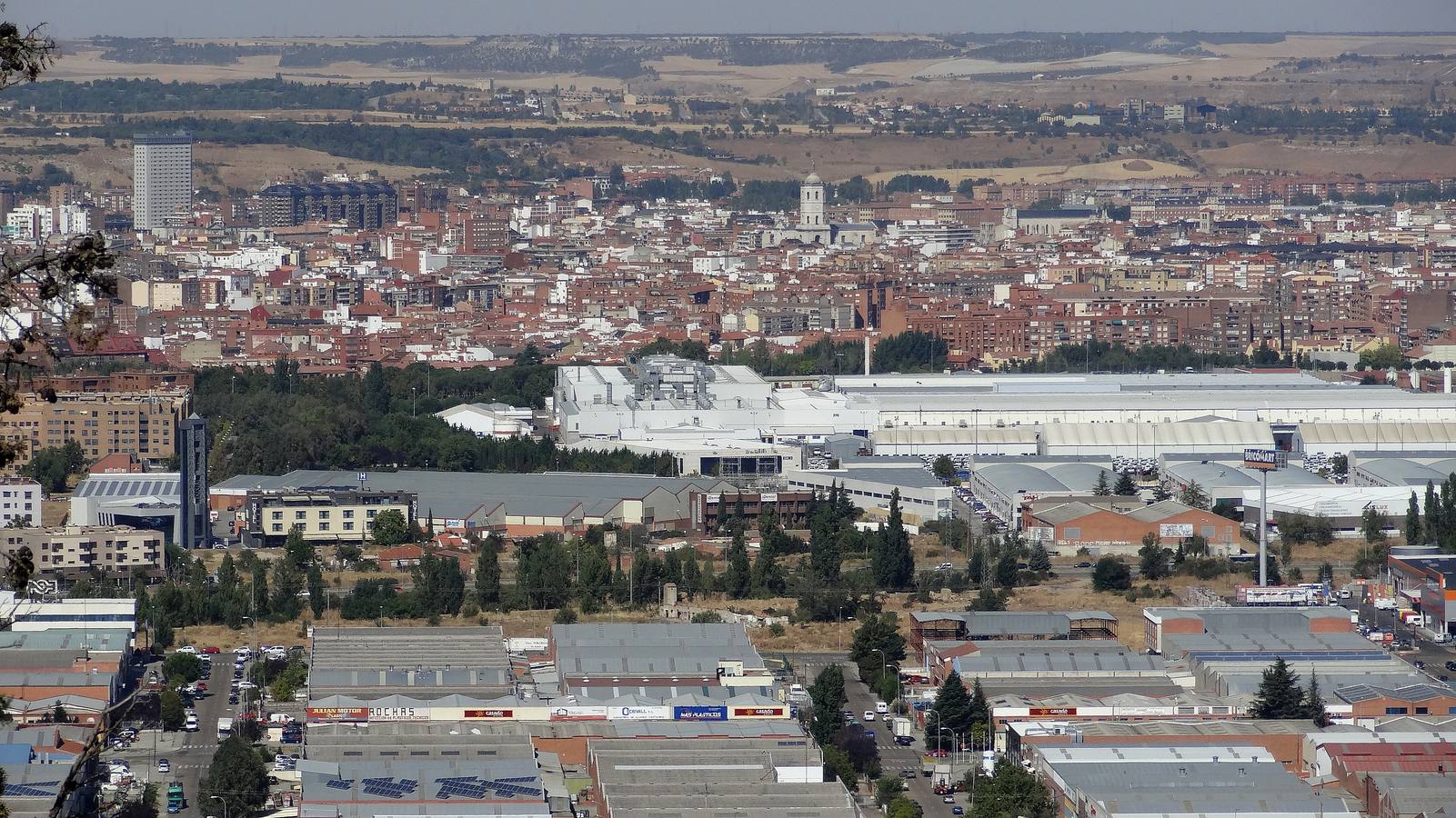 Mal estado de la carretera del cerro de San Cristóbal