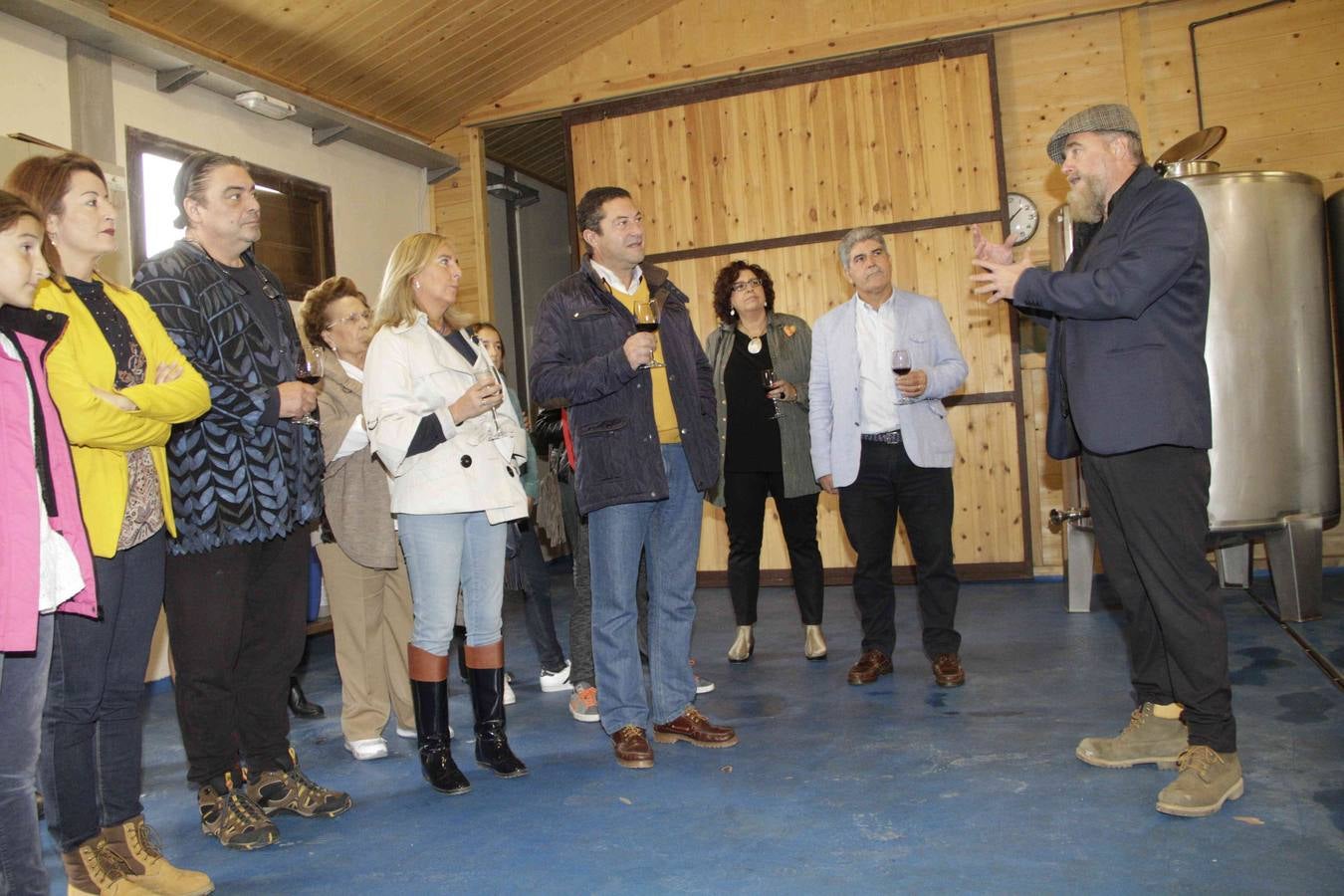 Homenaje a Mariemma en las Bodegas Arbás de Piñel de Arriba (1/2)
