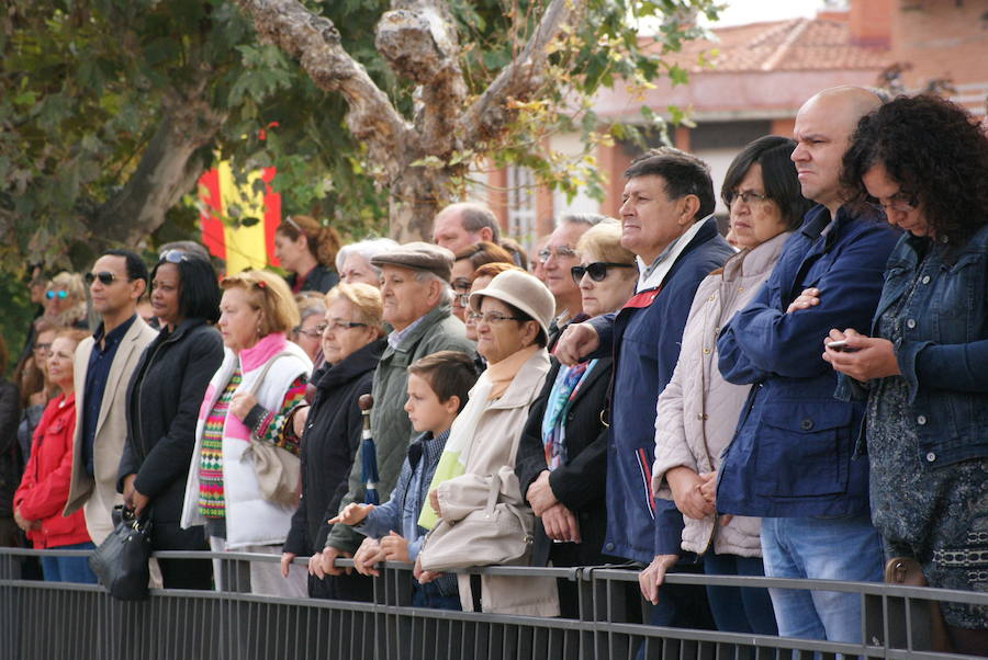 Jura de bandera de civiles en Zaratán (1/2)