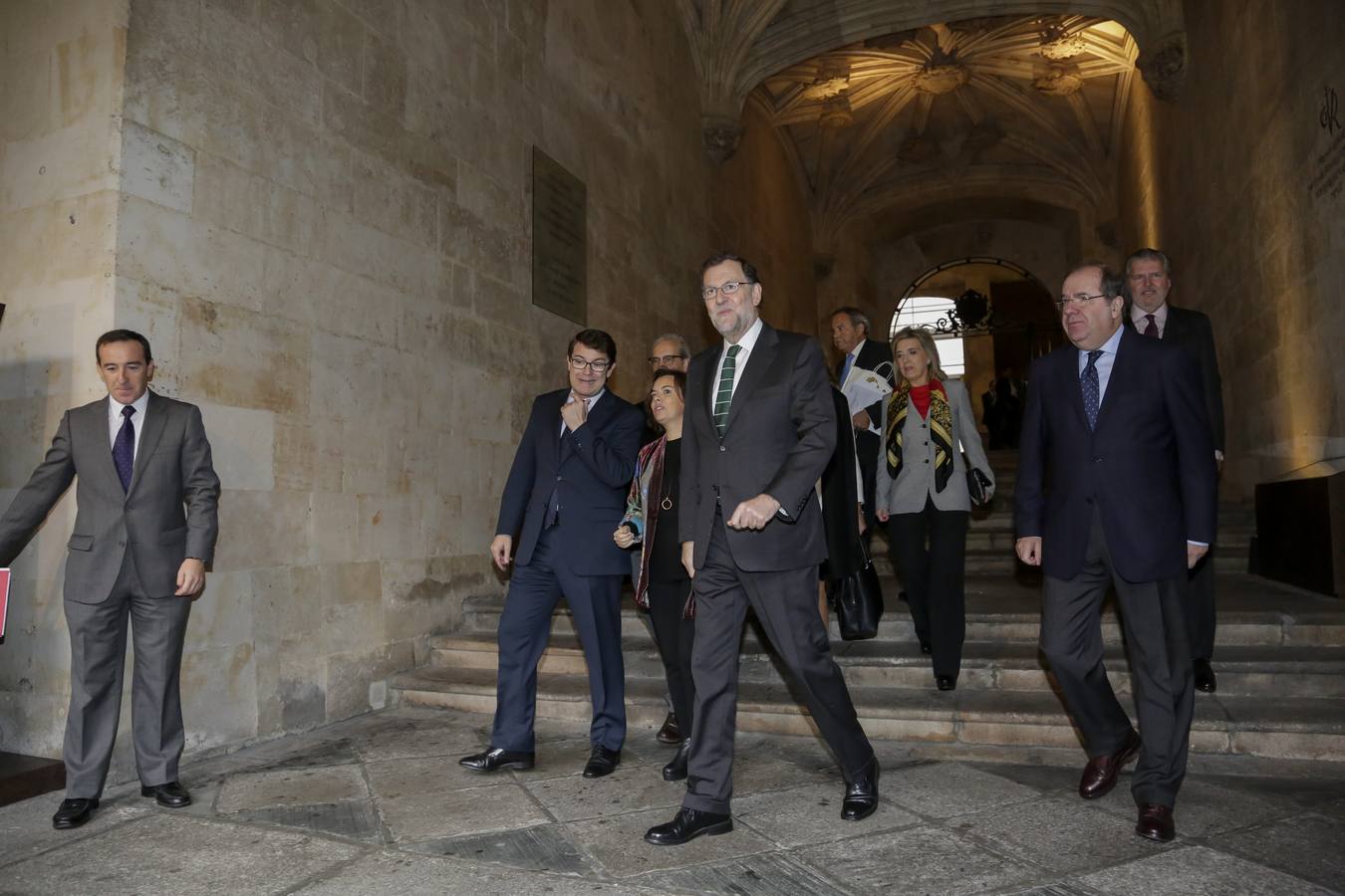 Mariano Rajoy preside en Salamanca la Comisión Interinstitucional del VIII Centenario de la Usal