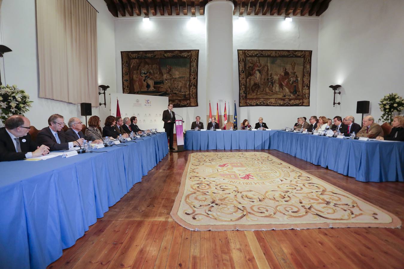 Mariano Rajoy preside en Salamanca la Comisión Interinstitucional del VIII Centenario de la Usal