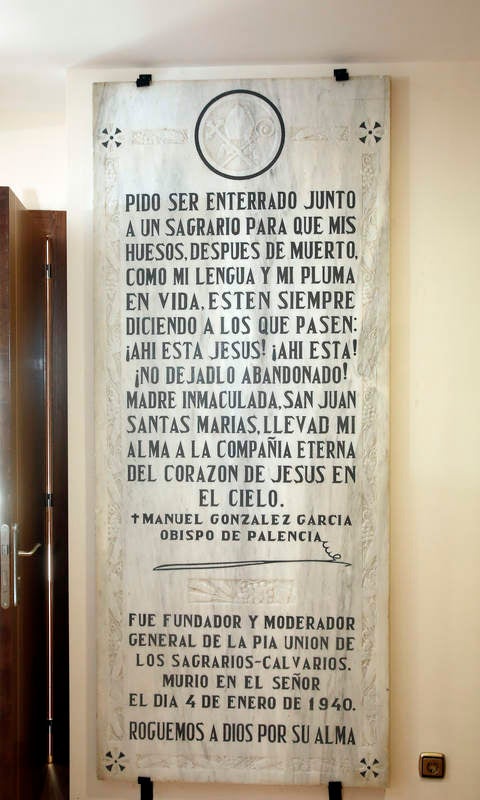 Museo dedicado a San Manuel González, obispo de Palencia