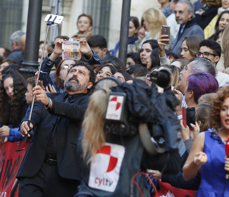 Famosos en la alfombra roja de la Seminci (Fotos 1)