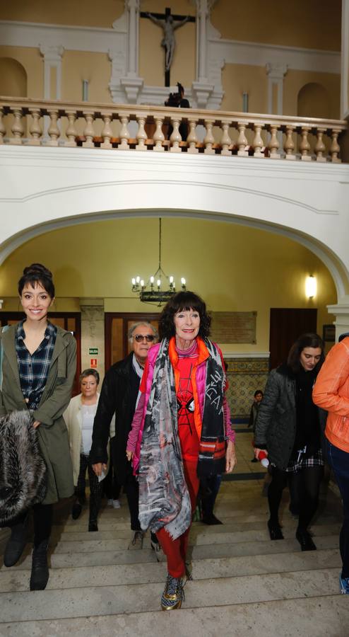 Geraldine Chaplin ofrece una &#039;master class&#039; en la Universidad de Valladolid