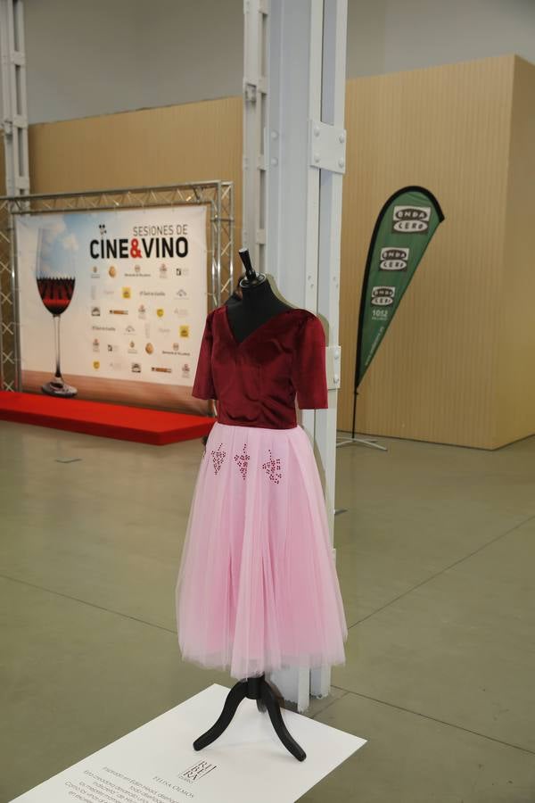 Colección de vestidos vinculados al cine y el vino