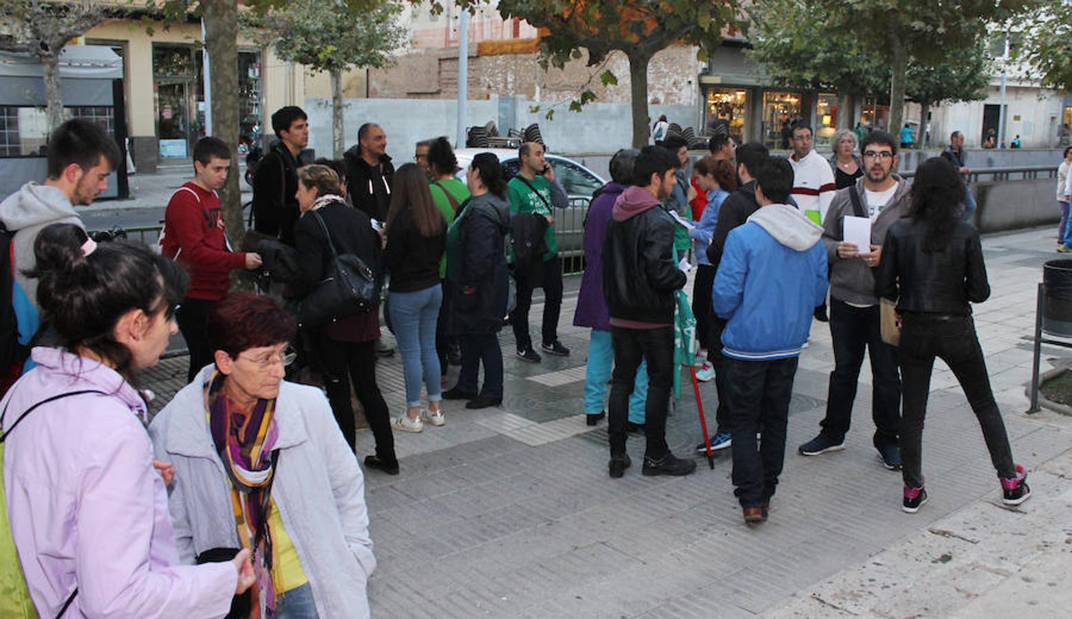Manifestación contra la reforma de la educación en Palencia