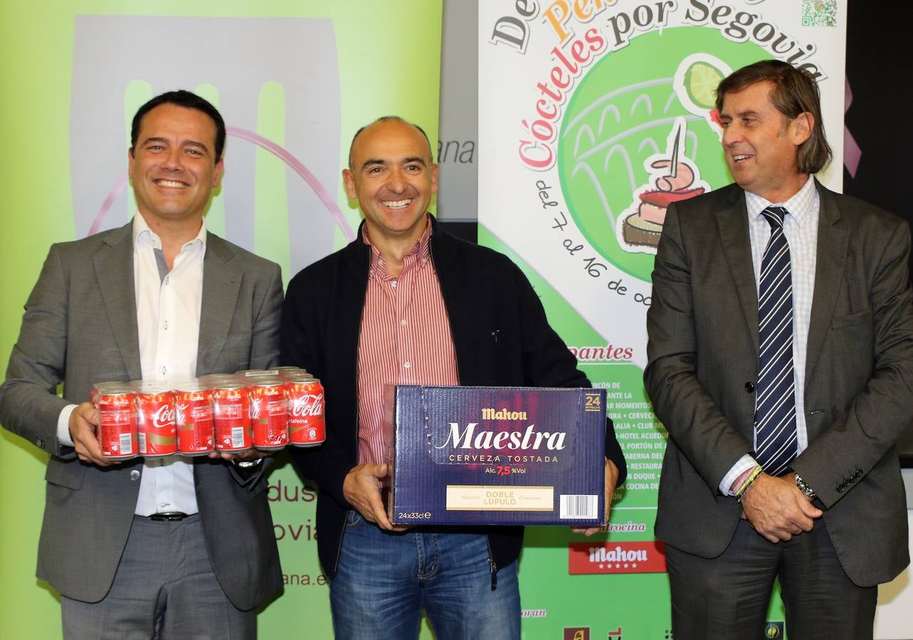 Entrega de premios del V Concurso Provincial de Tapas y Cócteles de Segovia