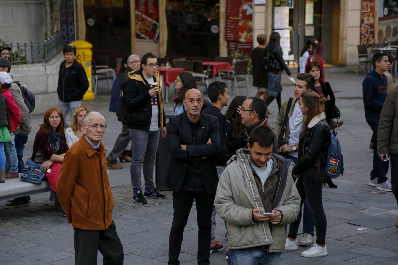 Estudiantes salmantinos secundan la huelga conta la Lomce y las reválidas