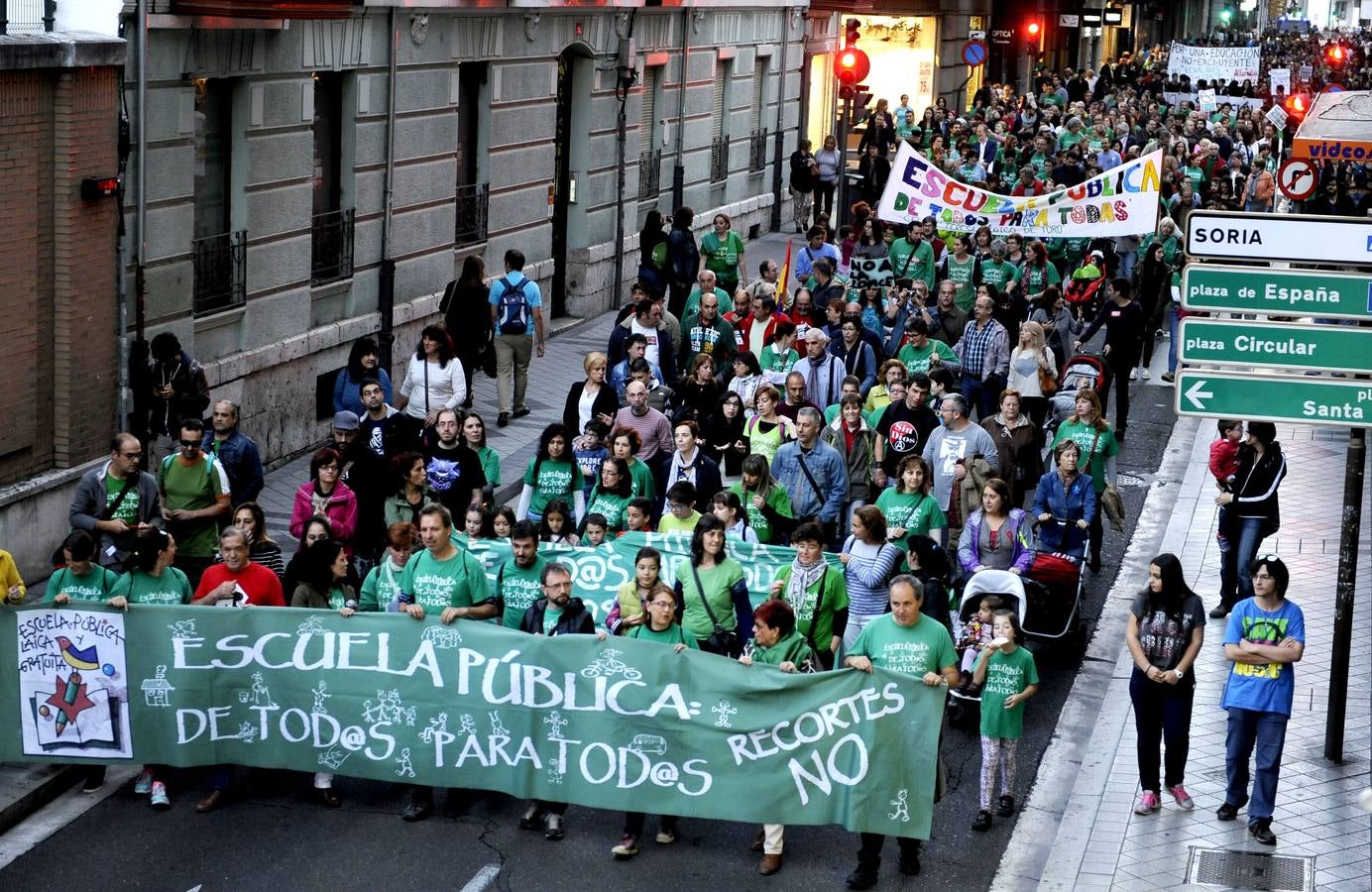 Valladolid se suma a la huelga contra las reválidas de la Lomce
