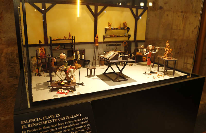 Nuevas maquetas en la exposición permanente de figuras de Plastihistoria de Palencia