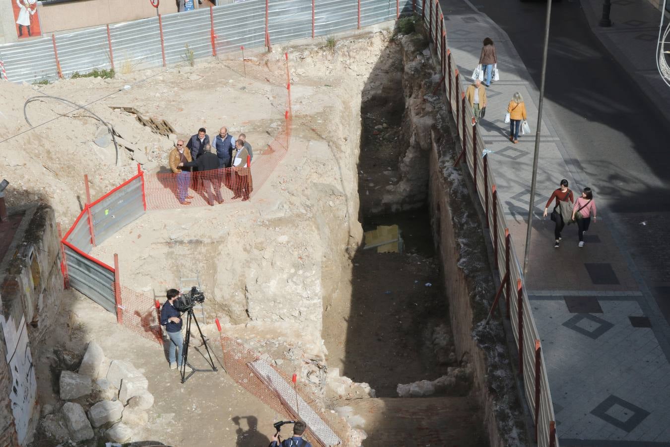 Hallados restos arqueológicos en Bajada de la Libertad