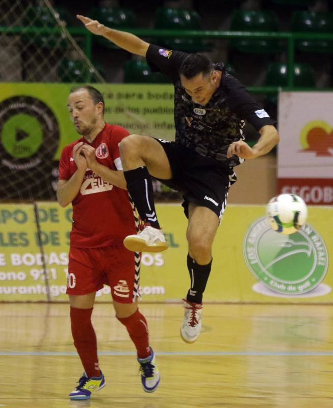 Partido Naturpellet Futsal-Puertollano en Segovia